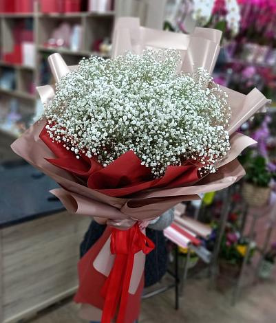 Букет цветов из: Гипсофила в Аскино