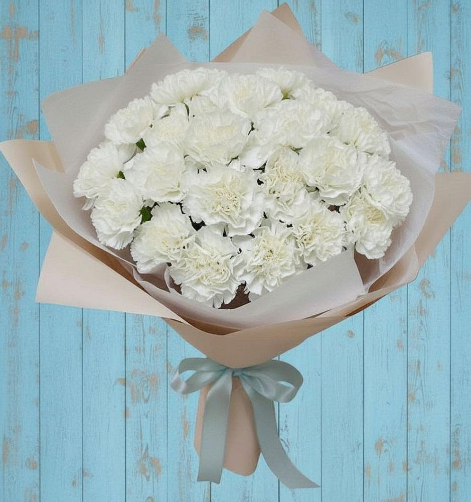 Букет цветов из: Гвоздики в Аскино