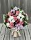 Букет цветов из: Альстромерии, Гвоздики, Розы и Хризантемы в Аскино