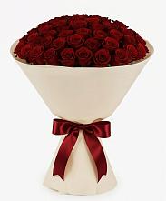 Букет 101 Бордовая роза Блэк Бакарра в Аскино