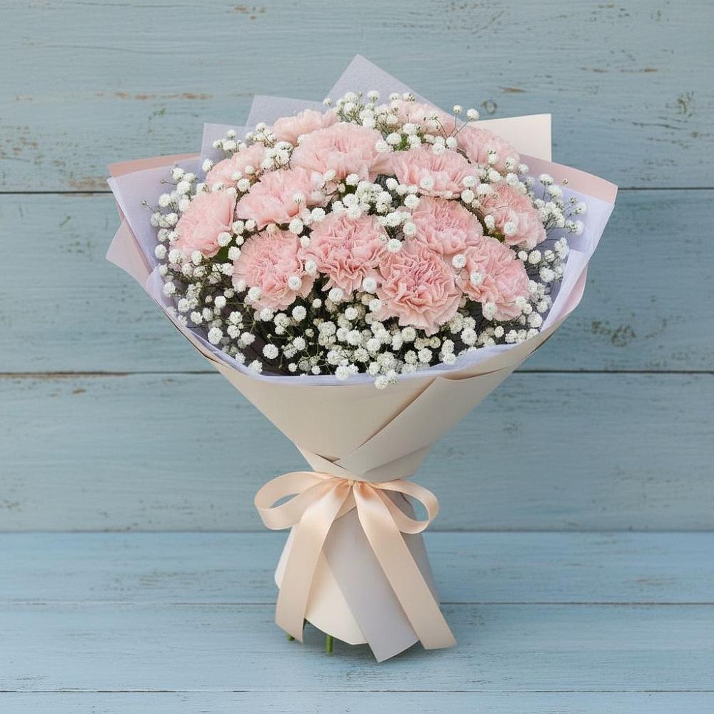 Букет цветов из: Гвоздики в Аскино