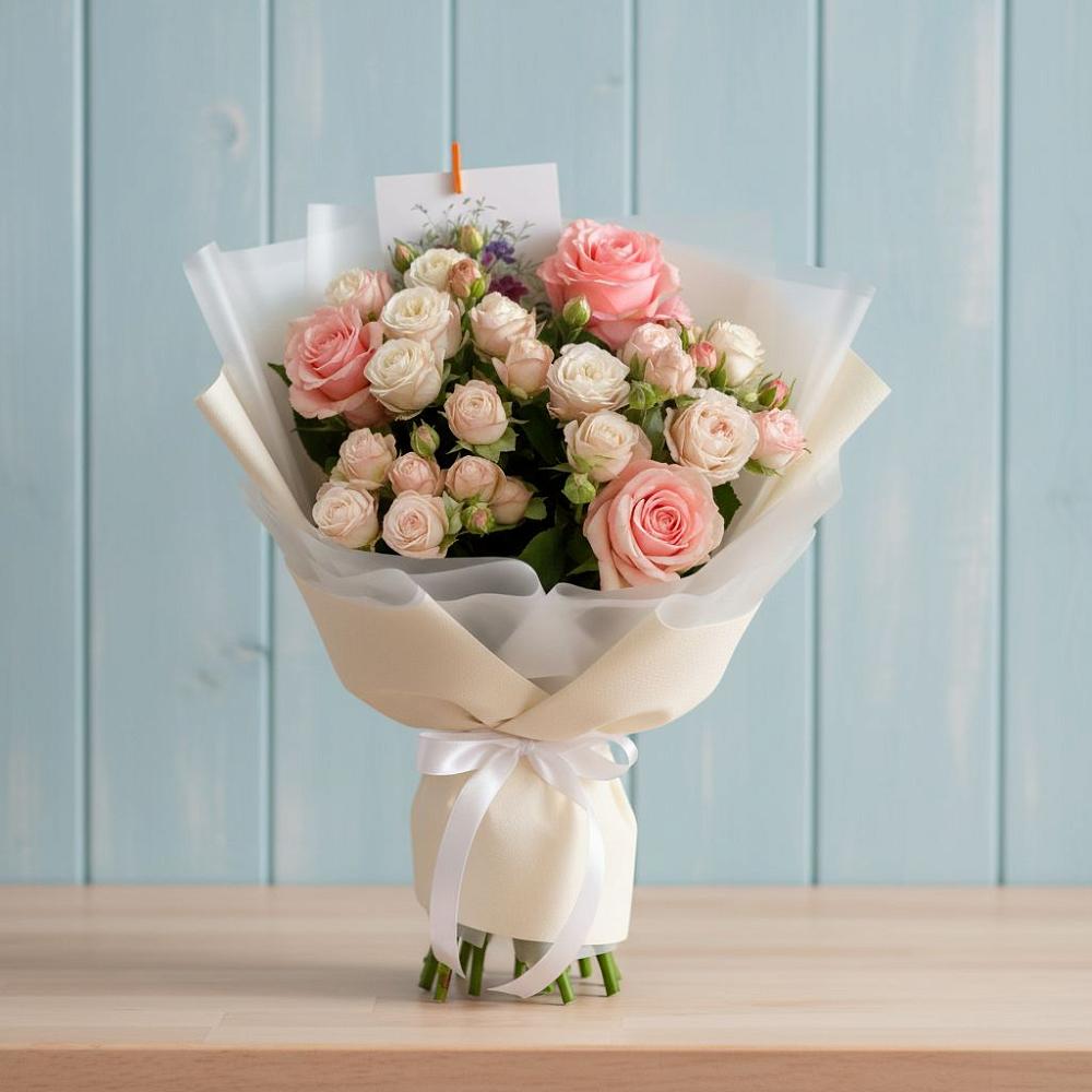 Букет цветов из: Розы в Аскино