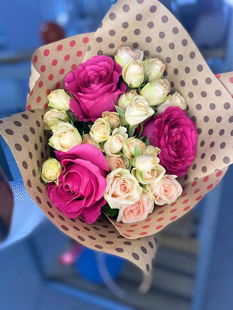 Букет цветов из: Розы в Аскино