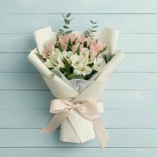 Букет цветов из:  Альстромерии в Аскино