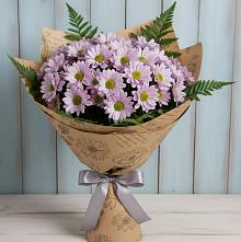 Букет цветов из:  Хризантемы #REPLACE_PRED# Аскино