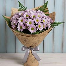 Букет цветов из:  Хризантемы в Аскино