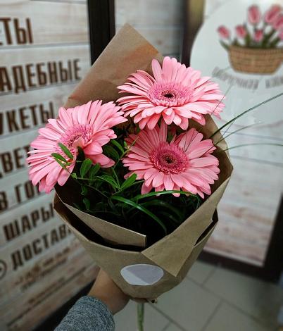 Букет цветов из: Герберы в Аскино