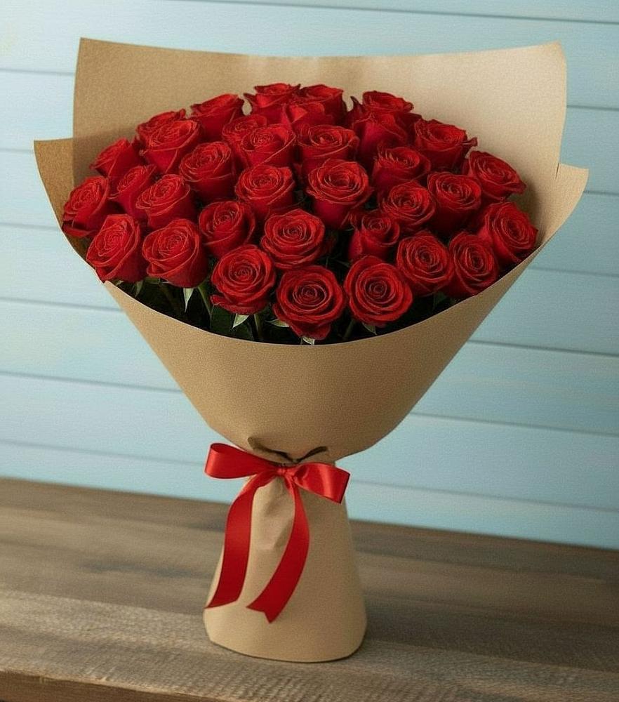 Букет Красные розы Милано в Аскино