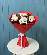 Букет цветов из:  Хризантемы в Аскино