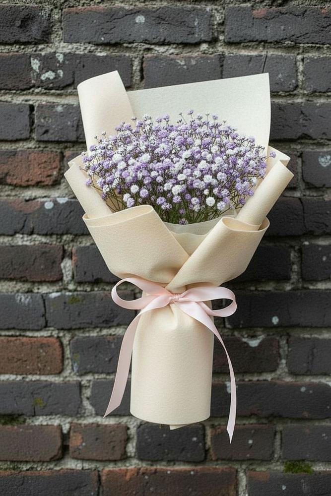 Букет цветов из: Гипсофила в Аскино