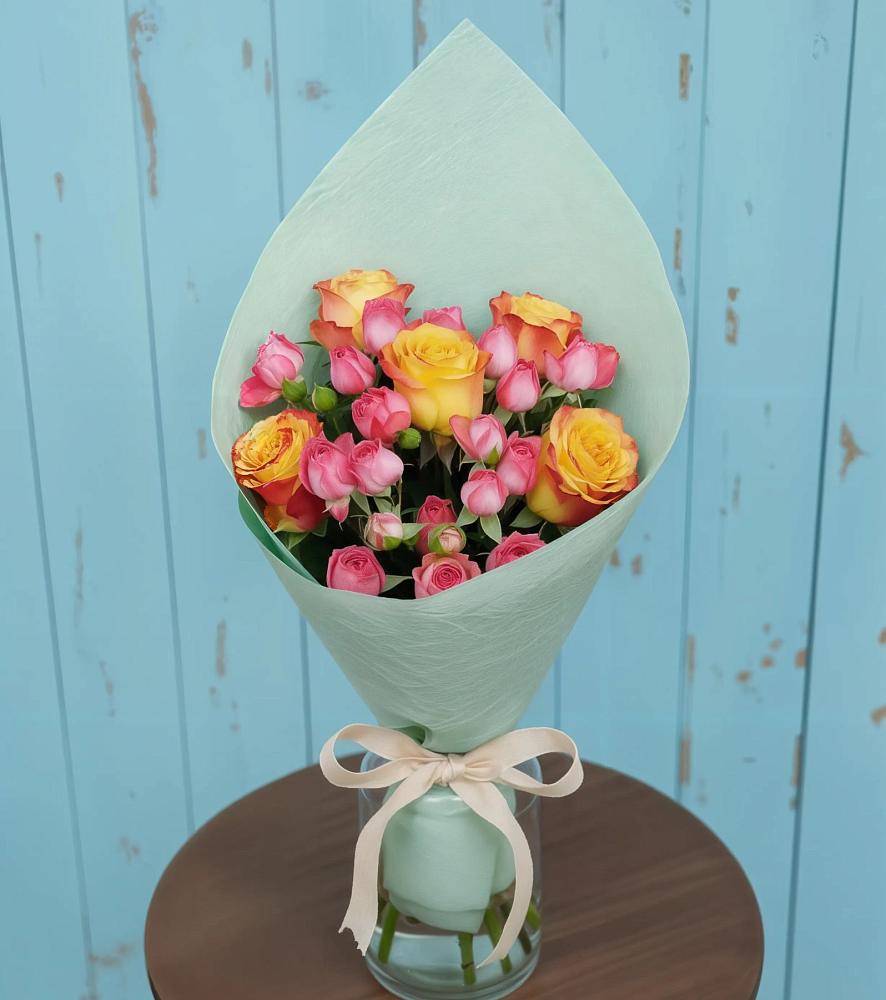 Букет цветов из: Розы в Аскино