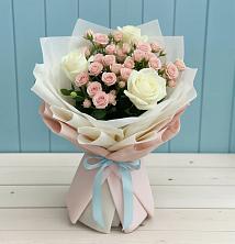 Букет цветов из:  Розы в Аскино