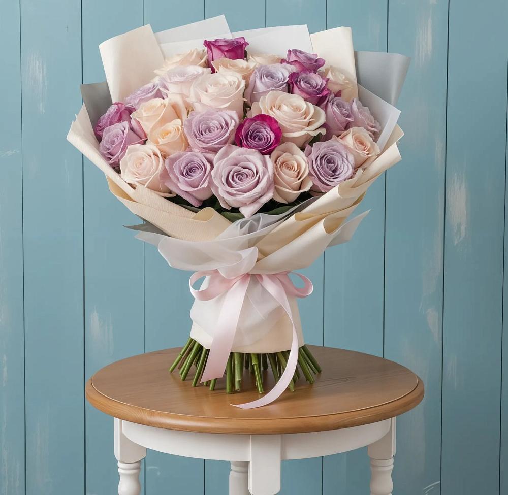 Букет цветов из: Розы в Аскино