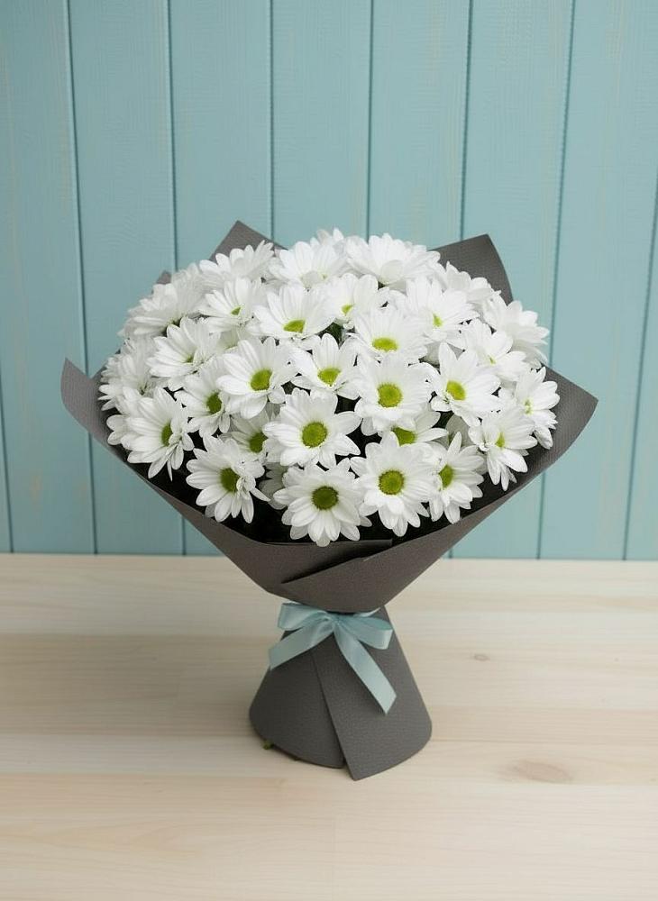 Букет цветов из: Хризантемы в Аскино