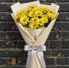 Букет цветов из:  Хризантемы в Аскино
