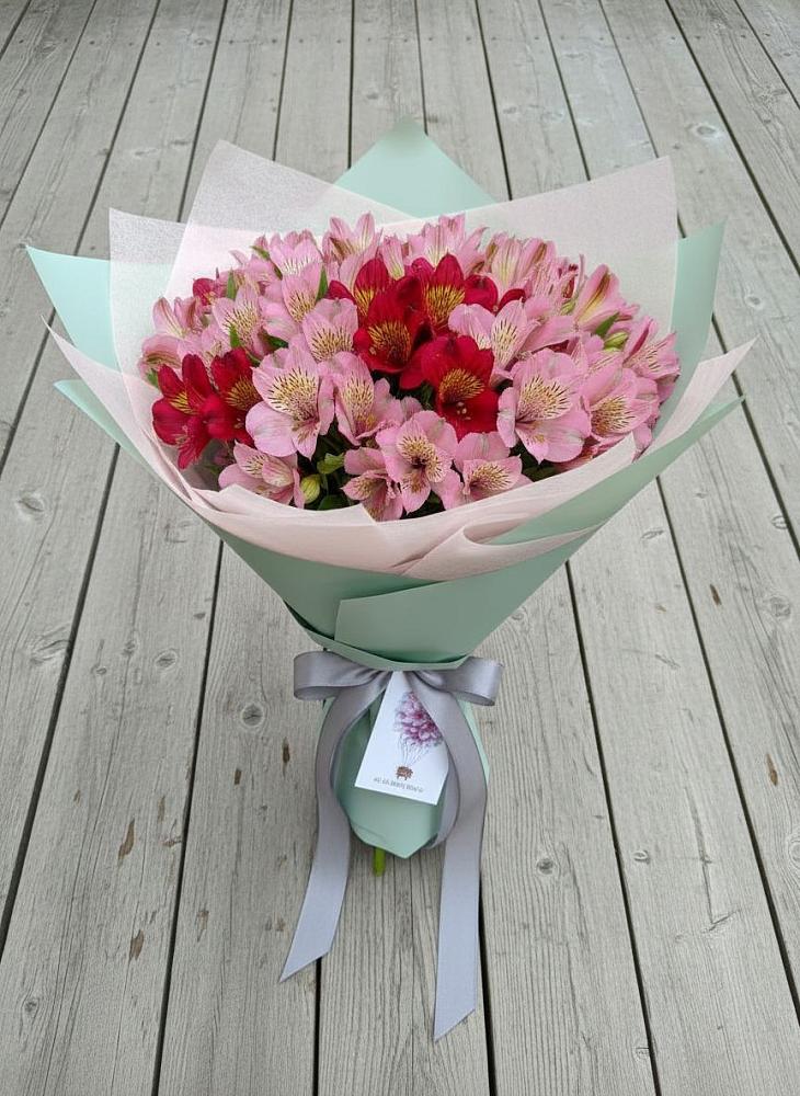 Букет цветов из: Альстромерии в Аскино