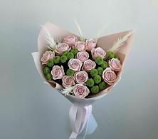 Букет цветов из:  Розы и Хризантемы в Аскино