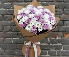 Букет цветов из:  Хризантемы в Аскино