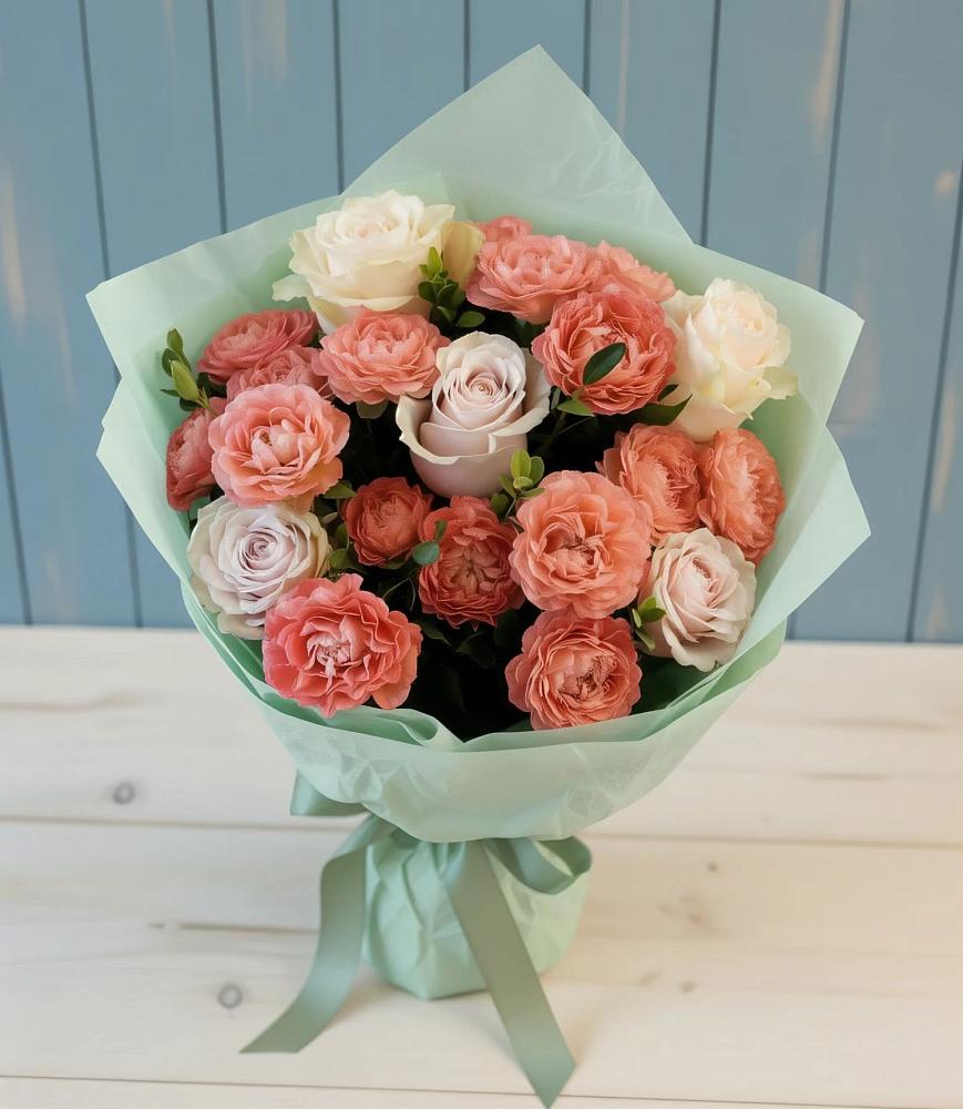 Букет цветов из: Розы в Аскино