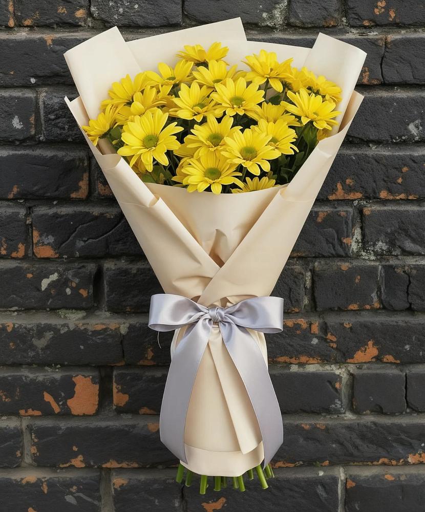 Букет цветов из: Хризантемы в Аскино