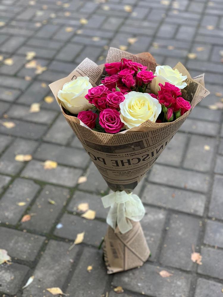 Букет цветов из: Розы в Аскино