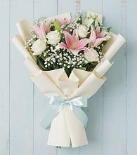 Букет цветов из:  Лилии #REPLACE_PRED# Аскино